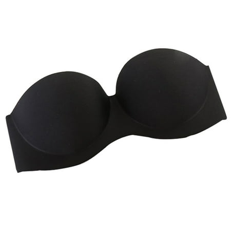 

New Women Strapless Bra Seamless Backless Soft Breathable 4 Rows 3 Hooks Brassiere