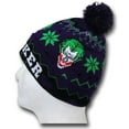 thumbnail image 3 of Batman Movie - The Joker Beanie - Joker Winter Hat ( One Size), 3 of 4