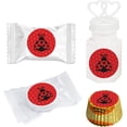 thumbnail image 2 of Koyal Wholesale Ladybug Animals & Shapes Hershey’s Kisses Baby Shower Stickers, 216-Pack, 2 of 7