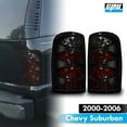 thumbnail image 2 of Halogen Black/Smoke Lens Tail Lights Pair Set for 2000-2006 Chevrolet Suburban/Tahoe and GMC Yukon, 2 of 9