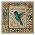 thumbnail image 1 of Kit Punto Cruz Cardenal Con Patrón Floral Colibrí Pers (B), 1 of 9