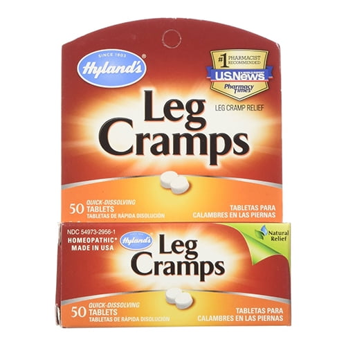 Hylands Homeopathic Leg Cramps Quick Dissolving Tablets 50 Ea, 2 Pack