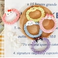 thumbnail image 4 of Sanrio-Cuerda de cabeza de dibujos animados para niña, bonito anillo de riñón pequeña, Cinnamoroll, Hello Kitty, Mymelody, Purin, banda de goma para el cabello Kawaii, regalo, 4 of 4
