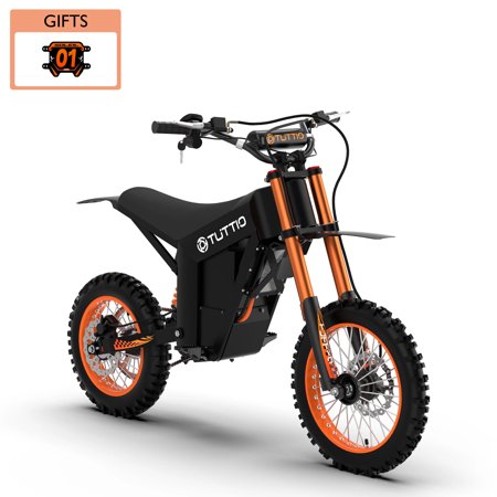 TUTTIO Soleil01 48V/21Ah Removable Battery,High-Torque Electric Dirt Bike Adult Teen, 200N.m,14'/12' Fat Tires ,UL2849