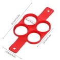 thumbnail image 4 of Litetao Easter Hot Sale Ring Nonstick Silicone Round Rings Pancake Molds Reusable Silicone Non Stick Pancake Maker Ring Maker, 4 of 5