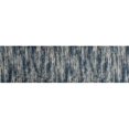 thumbnail image 1 of Art Carpet 22442 2 x 8 ft. Ferndale Collection Brushstrokes Woven Area Rug Runner, Aqua, 1 of 1