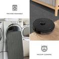 thumbnail image 6 of iOhouze 4x6 ft Area Rug for Bedroom Livinging Room Washable Rugs with Rubber Backing Cotton Braided Boho Floor Carpet Entry Rug Charcoal Grey/Dark Grey, 6 of 8