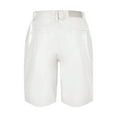 thumbnail image 6 of Men's Shorts Leather Hop Motorcycle Ride Party Disco Short Pants for Men White, 6 of 8