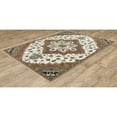 thumbnail image 2 of Oriental Weavers Keira Area Rug KEI03 Traditional Rust Floral 9'10" X 12'10" Rectangle, 2 of 5