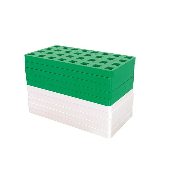 Plus-Plus - BIG : BASEPLATES - COLOUR MIX - 10 pcs