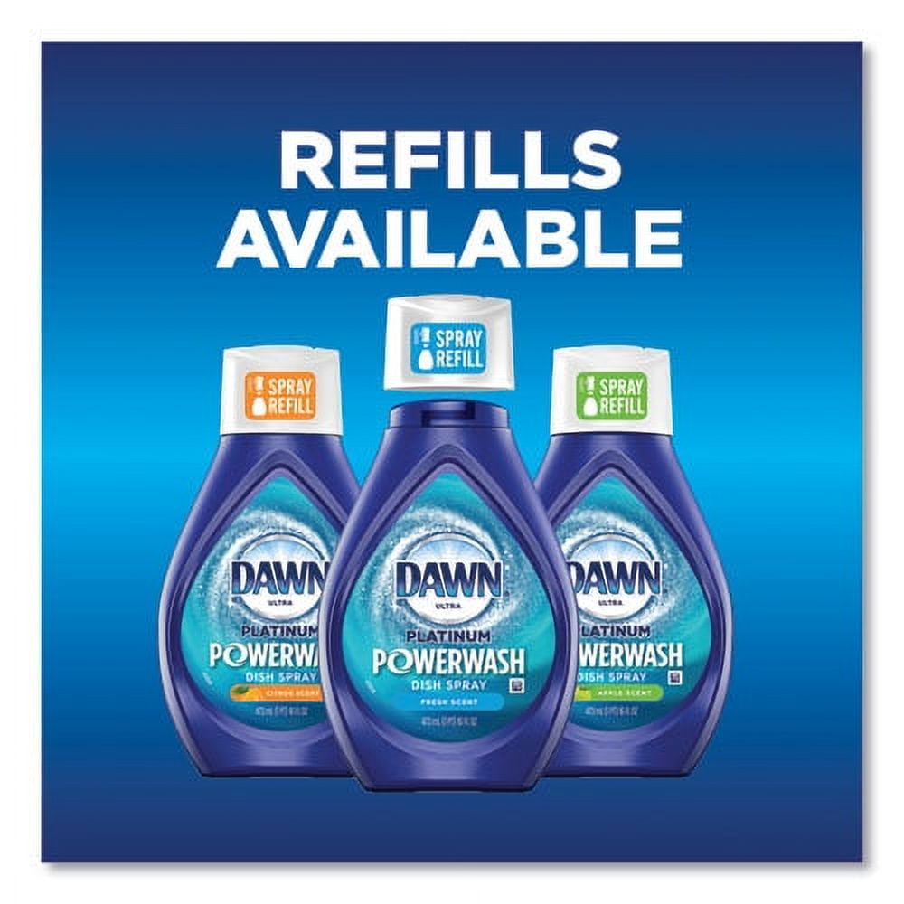 16 oz Platinum Powerwash Dawn Dish Spray Refill (Pack of 2)