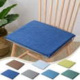 thumbnail image 6 of sruoe Seating Cushions, Seat Pads for Kitchen Chairs, Cushion Seat Pads, Chair Cushions, Square Thickened Soft Stool Cushion, Indoor Outdoor Seat Pad for Home, Dining, Office, 6 of 6