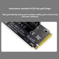 thumbnail image 5 of Adaptador de conversión de ranura NGFF a PCI-E X4. Tarjeta de expansión de puerto M2 a PCIE compatible con la interfaz PCI-E X1, X4, X8 y X16 PH47B., 5 of 5