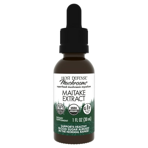 Host Defense Maitake Extract - 1 fl oz (30 Servings)