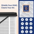 thumbnail image 4 of ZOLTRIXA 213 Replacement Filter Compatible with AprilAire Air Purifier Models 1210 1620 2210 2216 3210 4200, Merv 13 Whole House Furnace Filters 20x2, 4 of 6