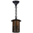 thumbnail image 6 of Meyda Tiffany 156666 Fly Fisherman 8" Wide Mini Pendant - Brown, 6 of 7
