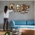 thumbnail image 2 of 16 Pack Black Picture Frames for Multi Sizes Photos, Assorted Set Including Two 11x14, Two 8x10, Six 5x7, Six 4x6, Gallery Collage Frame for Wall or Tabletop Display, 2 of 6