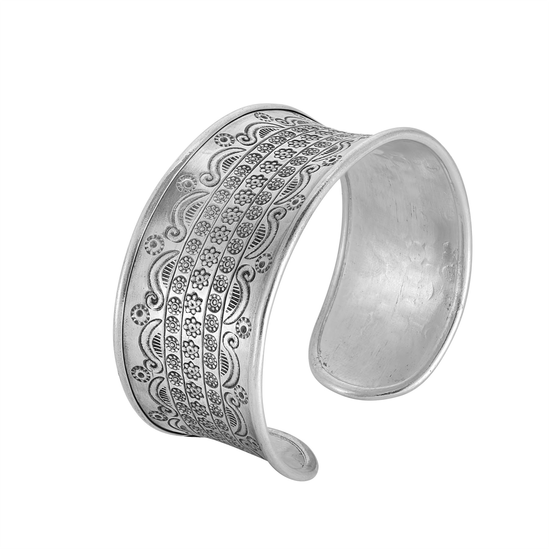 SILVER925 TRIBAL DESIGN BANGLE/シルバー/バングル セール】【MAISON CLUB】Vintage Tribe Bangle Silver925