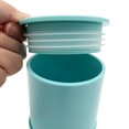 thumbnail image 5 of Your Zone Kids Plastic Teal Toothbrush Holder with Nonslip Bottom, 5 of 7