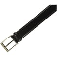 thumbnail image 2 of Cinturón de vestir Perry Ellis Amigo para hombre en piel, negro, 38, 2 of 6