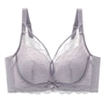 thumbnail image 3 of Seamless Bras Jelly Strip Lift Support Wireless Full Coverage Push Upultra-Comfort Sleep T-Shirt Busty Everyday Bralette,Yellow,38 C, 3 of 3
