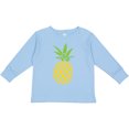 thumbnail image 3 of Inktastic Summer Pineapple Boys or Girls Long Sleeve Toddler T-Shirt, 3 of 5