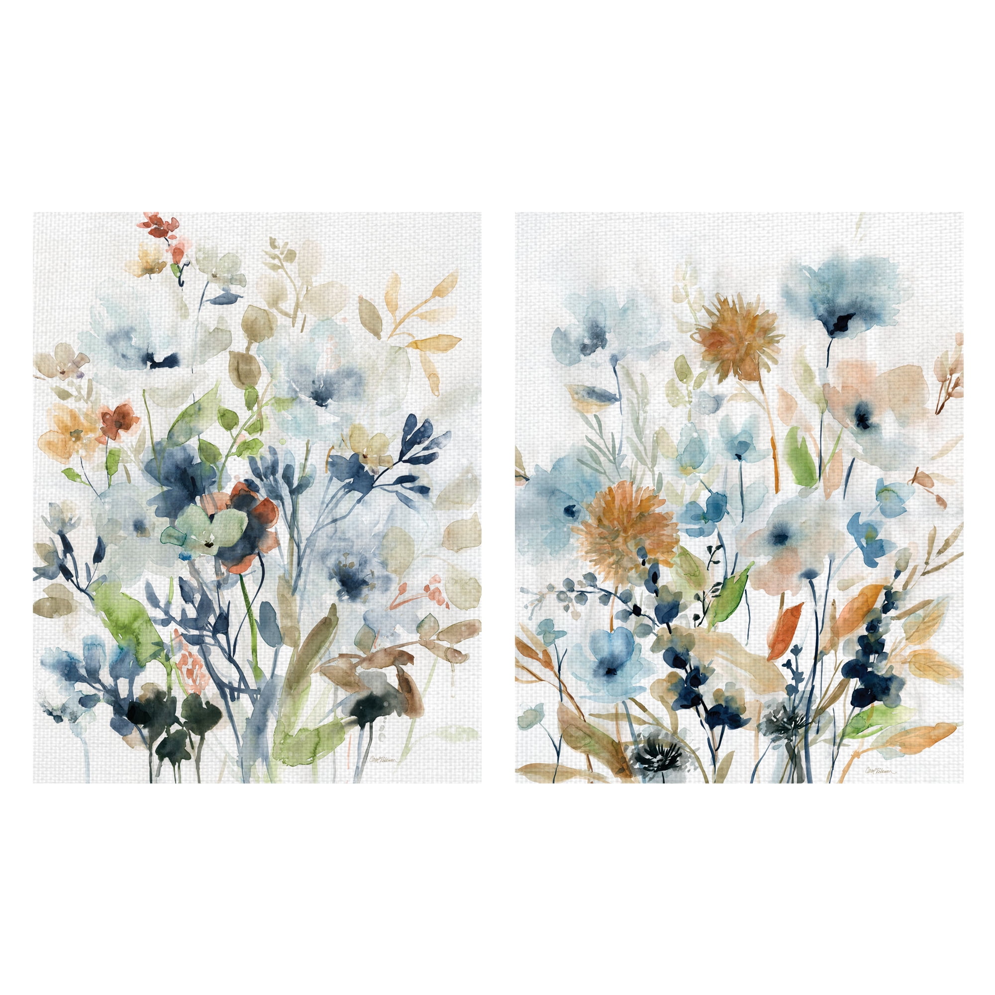 Masterpiece Art Gallery Holland Spring Mix I, II by Carol Robinson Floral Canvas  Art Print Set of 2 (18