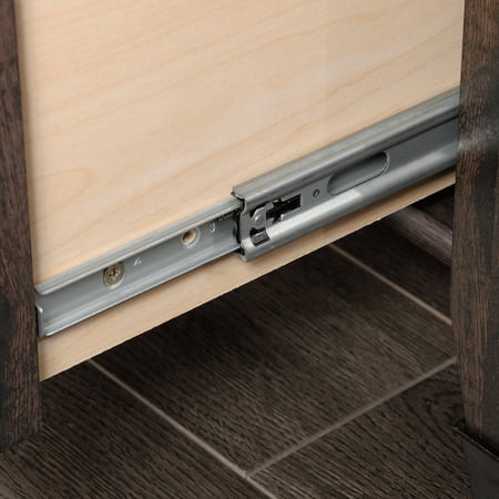 Sauder - Carson Forge Collection Computer Desk - Coffee Oak