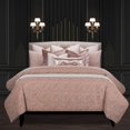 thumbnail image 3 of Siscovers F Scott Fitzgerald Garden Party Rose Luxury Duvet Cover and Insert Set California King 6 Piece, 3 of 4
