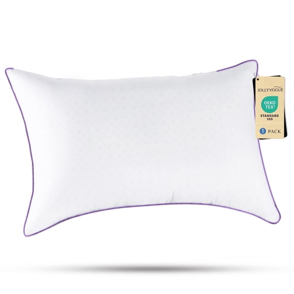 Almohada JOLLYVOGUE tamaño King, suave, lavable y de soporte