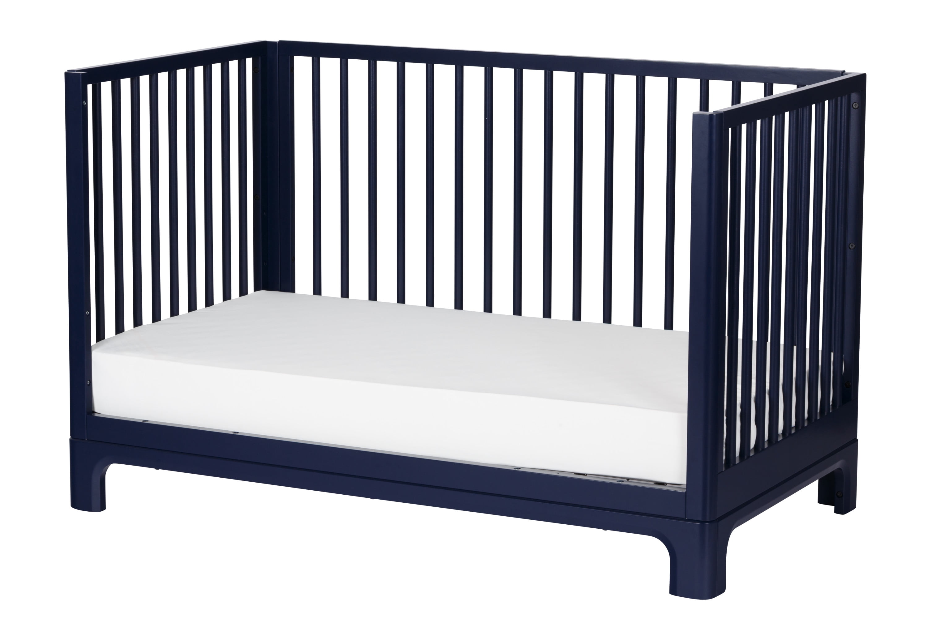 Little Seeds Posey 4-in-1 Convertible Baby Crib , Deep Blue