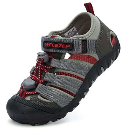 

Weestep Boys and Girls Closed Toe Quick Dry Beach Hiking Sandal