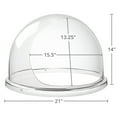thumbnail image 6 of Olde Midway Cotton Candy Machine Bubble Shield, Dome Cover for Candy Floss Maker, 6 of 7