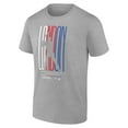 thumbnail image 2 of Men's Fanatics Branded  Heather Gray Chicago Cubs vs. St. Louis Cardinals 2023 MLB World Tour: London Series Silhouette, 2 of 3