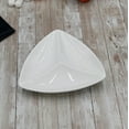 thumbnail image 2 of WILMAX FINE PORCELAIN SET OF DIVIDED TRIANGULAR DISHES (8" / SET OF 6), 2 of 5