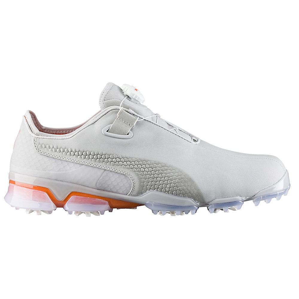 NEW Puma Titan Tour Ignite Premium Disc Golf Shoes Gray Violet