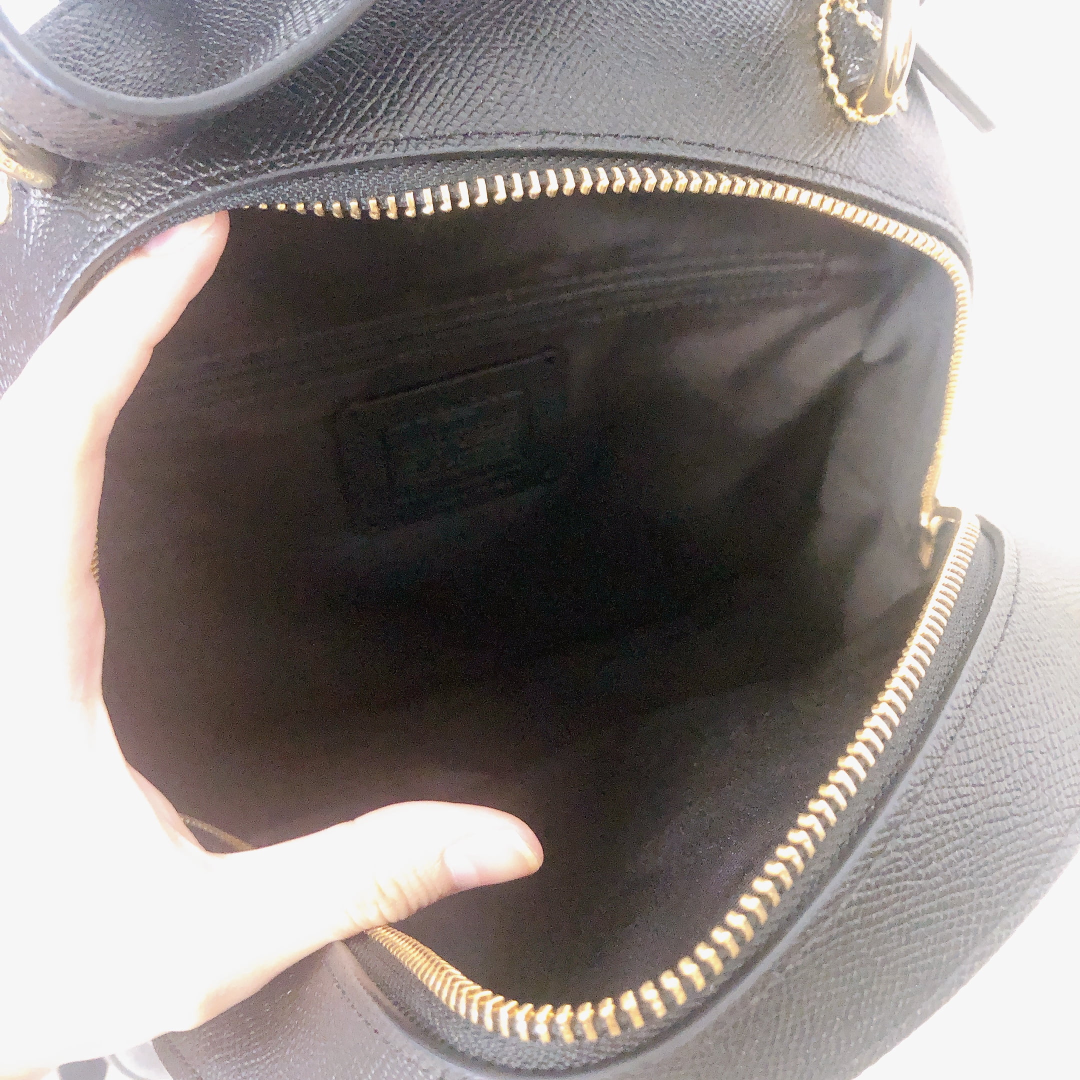 New COACH Jordyn Backpack, Gold Accents, Crossgrain Leather, Style f76624 -  Walmart.com