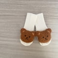 thumbnail image 3 of Sunloudy Baby Socks Cartoon Bear Long Knitting Spring Fall Winter Anti Slip Socks Infant Socks 3-6 Months, 3 of 5
