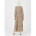 thumbnail image 4 of - Crew neck - Unlined - Modest Dress - Refka, 4 of 5