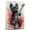 Affenpinscher, variant on Irish Wolfhound Dog Stretched Canvas Size 8x12 – Bass Guitar Theme Dog Art for Wall, Irish Wolfhound Dog Playing Bass Guitar Wall Art, Dog Lover Canvas Decor