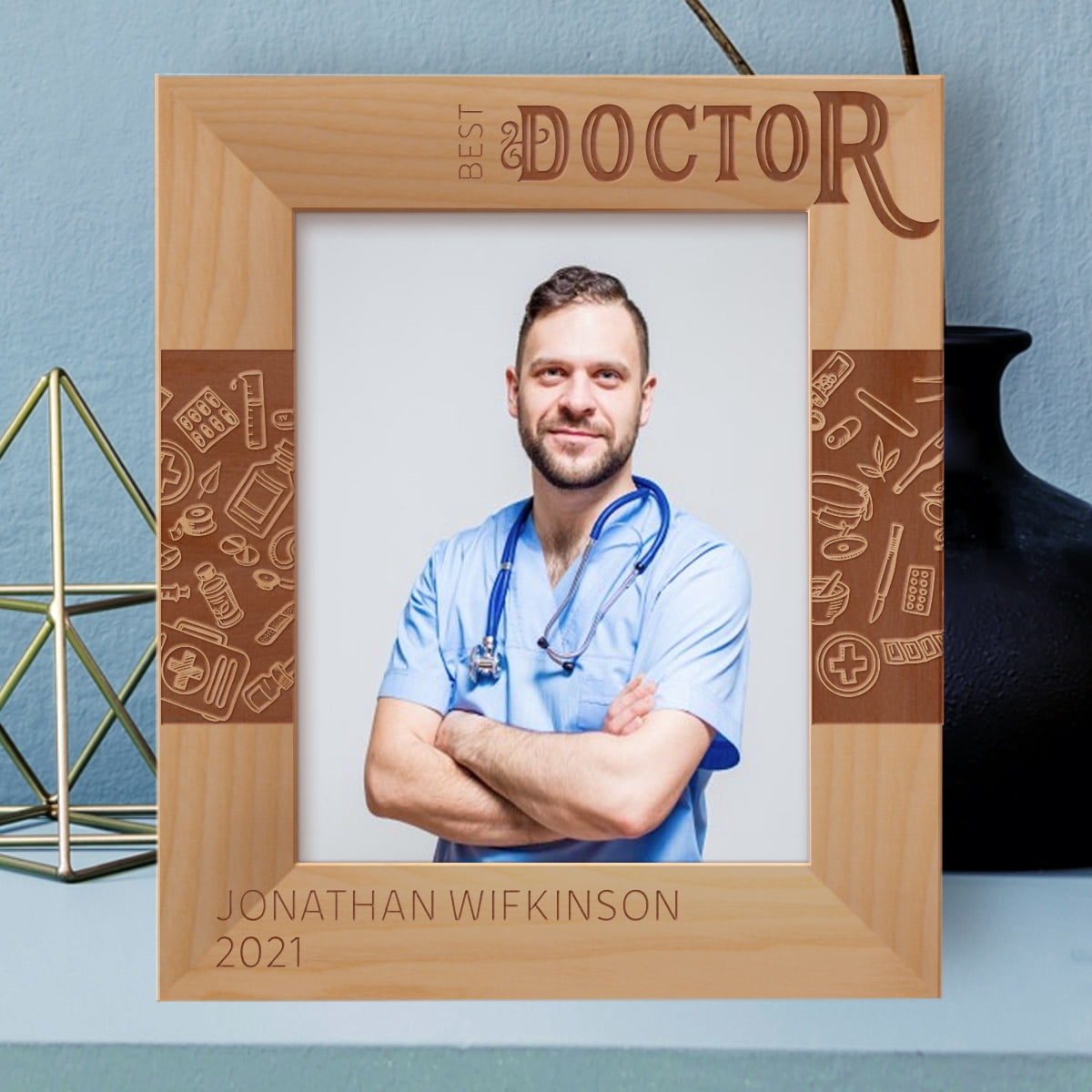 Best Doctor Personalized Wooden Frame 8