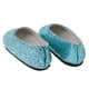 thumbnail image 3 of Lindos zapatos de lentejuelas Bling Bling aptos para muñecas de 14 '' Azul claro Sunnimix Dolls Sequins Shoes, 3 of 8