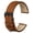 Orange, variant on Quick Release Leather Watch Bands for Men Women,20mm Military Style Top Grain Leather Watch Strap,Dark Brown with Gold Buckle