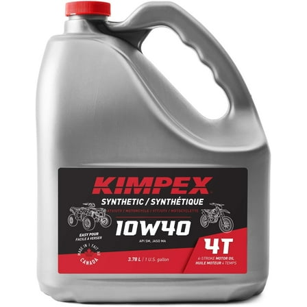 Kimpex 10W40 Moto/ATV 4-STROKES Engine Oil 10W40