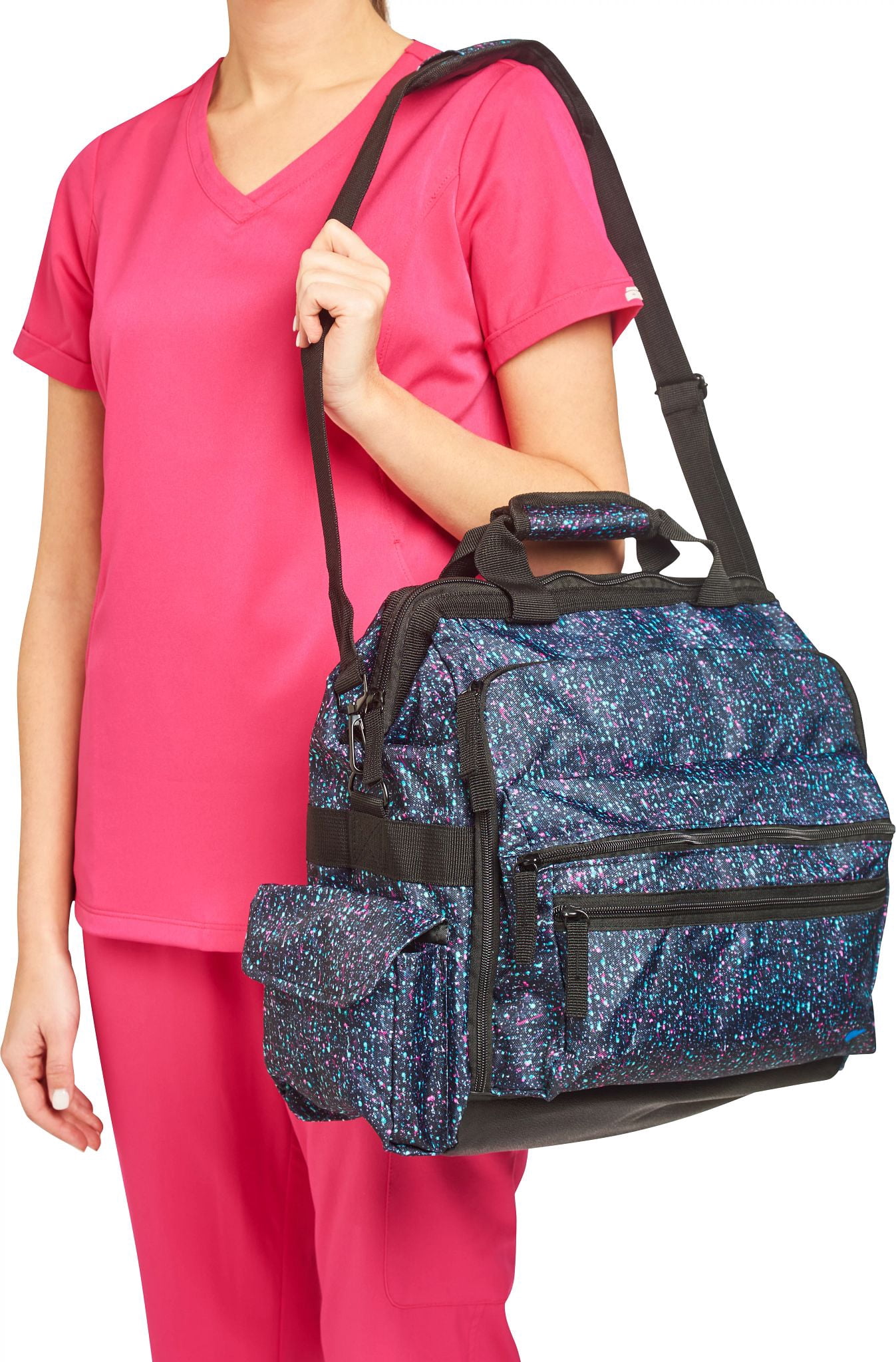 Nurse Mates Ultimate Bag | Laptop Pocket | Roomy Interior | Galaxy