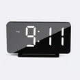 thumbnail image 5 of Digital Alarm Clock with Dual Alarms, Adjustable Brightness & Voice Control – 12/24H, USB-C Powered, Battery Backup, 5 of 6