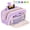 Purple, variant on Bxaolu Cute Pencil Case, Aesthetic Pen Pencil Pouch, Extra Large Pencil Bag with Zipper, Special Pencil Holder Stationery Bag Marker Organizer, Travel Essentials Supplies for Adults, Black