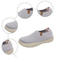 thumbnail image 7 of Orthopedic Walking Shoes fo Women Wide Toe Box Breathable Knit Mesh Comfortable Soft Sole Arch Support Workout Gym Shoes Purple Size 8, 7 of 7