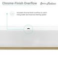 thumbnail image 3 of Pierre 40 Single, Freestanding, Open Shelf, Gold Metal Frame Bathroom Vanity, 3 of 12