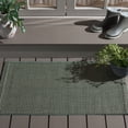 thumbnail image 2 of SAFAVIEH Courtyard Sloan Solid Indoor/Outdoor Area Rug, Dark Green/Beige, 2'7" x 5', 2 of 13